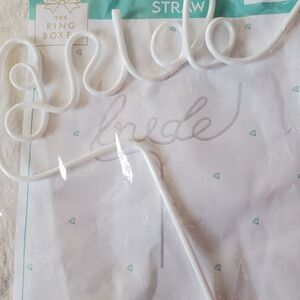White Bride Straw